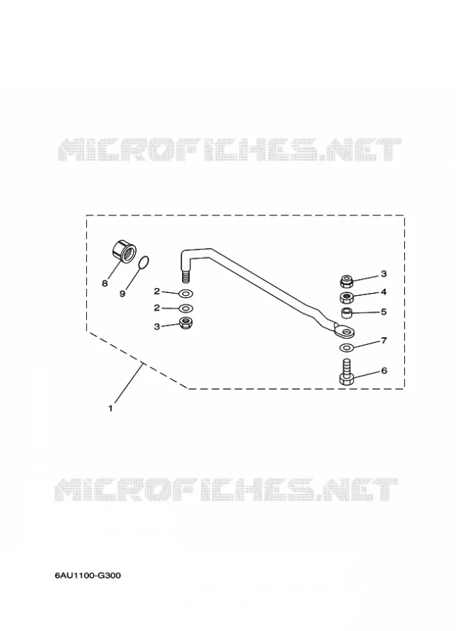 STUURINRICHTING Yamaha OUTBOARD ENGINES 9.9hp (7.3kW) 2014 F9.9  F9.9JEL