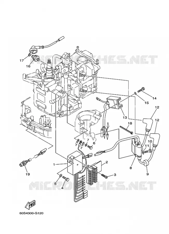 ELECTRISCH 1 Yamaha OUTBOARD ENGINES 8hp (5.9kW) 2012 FT8  FT8DEL