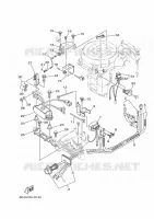 ELECTRISCH 3 voor Yamaha FT8G High Thrust, Electric Starter, Remote Control, Power Tilt, Shaft 20