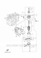 STARTMOTOR voor Yamaha FT8G High Thrust, Electric Starter, Remote Control, Power Tilt, Shaft 20