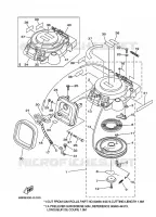 KICKSTART PEDALEN voor Yamaha FT9.9D High Thrust, Electric Starter, Remote Control, Manual Tilt, Shaft 20