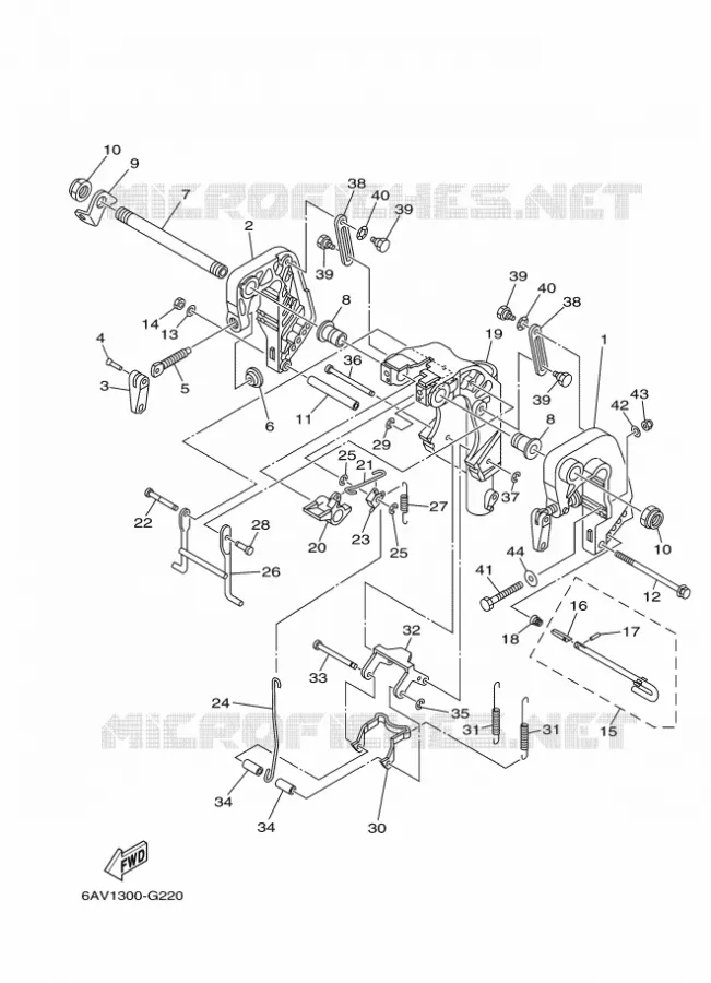 HOUDER 1 Yamaha OUTBOARD ENGINES 9.9hp (7.3kW) 2012 FT9.9  FT9.9GEX
