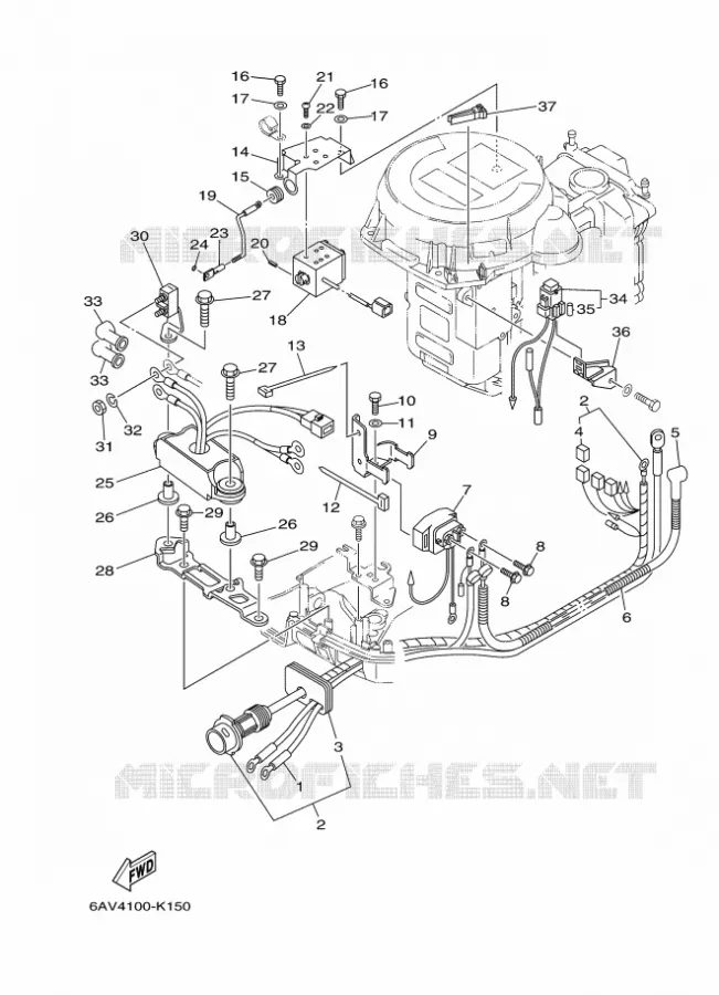 ELECTRISCH 3 Yamaha OUTBOARD ENGINES 9.9hp (7.3kW) 2012 FT9.9  FT9.9GEPL