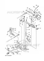 GASBEDIENING 2 voor Yamaha FT9.9G High Thrust, Electric Starter, Remote Control, Power Tilt, Shaft 20