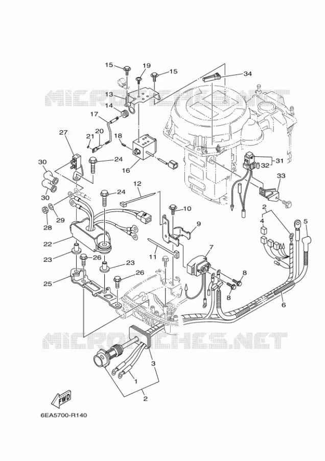 ELECTRISCH 3 Yamaha OUTBOARD ENGINES 9.9hp (7.3kW) 2018 FT9.9  FT9.9LEPL