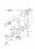 REPARATIESET 1 voor Yamaha FT9.9L High Thrust, Electric Starter, Remote Control, Manual Tilt, Shaft 25