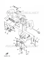 HOUDER 2 voor Yamaha 20D 2 Stroke 2002