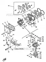 INLAAT voor Yamaha 25D 2 Stroke 1987