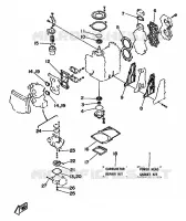 REPARATIESET 1 voor Yamaha 25N 2 Stroke, 3 Cylinder 1994