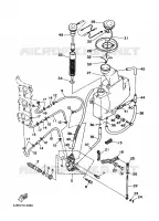 OLIEPOMP voor Yamaha 30D Electric Starter, Remote Control, Power Trim & Tilt, Oil injection, Shaft 20