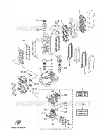 REPARATIESET 1 voor Yamaha 30D Electric Starter, Remote Control, Power Trim & Tilt, Oil injection, Shaft 20