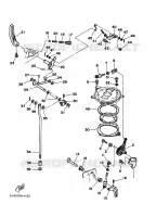 GASBEDIENING voor Yamaha 30G 2 Stroke 2000