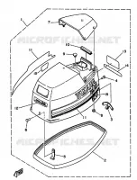 BOVENKAP voor Yamaha 30G 2 Stroke 1996
