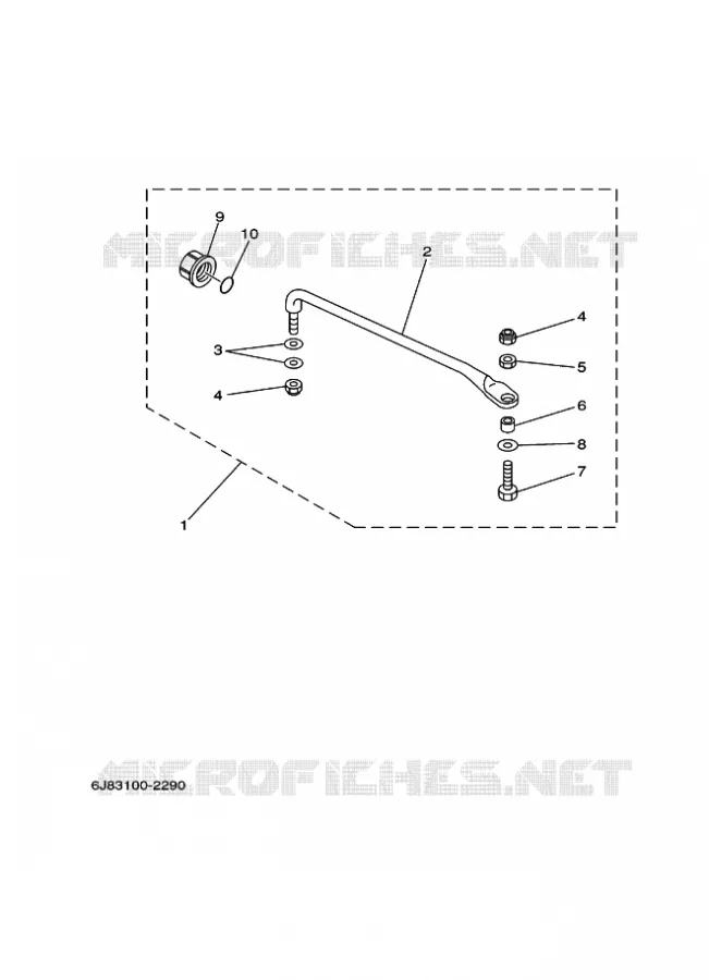 STUURINRICHTING Yamaha OUTBOARD ENGINES 30hp (22.1kW) 2010 30  30HWCS