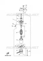 STARTMOTOR voor Yamaha 30H Electric Starter, Remote Control, Manual Tilt, Pre-Mixing, Shaft 20