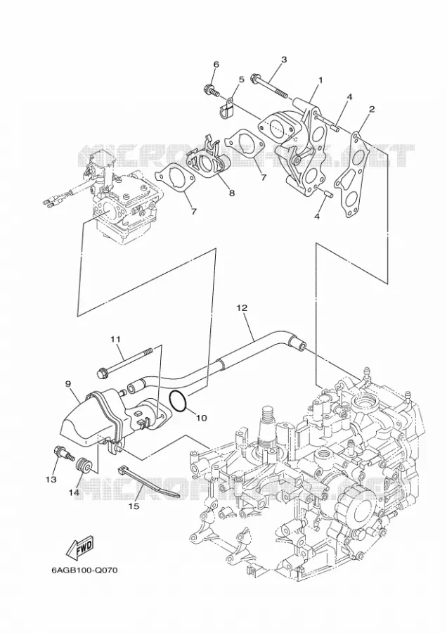 INLAAT Yamaha OUTBOARD ENGINES 20hp (14.7kW) 2019 F20  F20BEPS