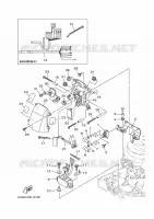ELEKTRISCHE ONDERDELEN 4 voor Yamaha F20S Manual Starter, Tiller Handle, Manual Tilt, Shaft 15