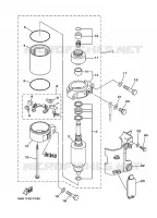 STARTMOTOR voor Yamaha F20L Electric Starter, Tiller Handle, Manual Tilt, Shaft 20