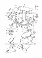LAGERE ZIJKUIP voor Yamaha F20L Electric Starter, Remote Control, Manual Tilt, Shaft 20