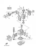 REPARATIESET 1 voor Yamaha F20E Electric Starter, Remote Control , Power Steering, Shaft 15