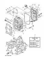 CILINDER / CARTERDELEN 2 voor Yamaha F20B Electric Starter, Remote Control, Power Tilt, Shaft 15