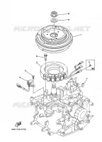 GENERATOR voor Yamaha F20B Electric Starter, Remote Control, Power Tilt, Shaft 15
