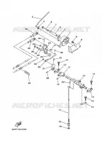 GASBEDIENING voor Yamaha F25A Electric Starter, Remote Control, Manual Tilt, Shaft 15