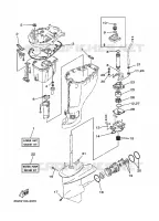 REPARATIESET 3 voor Yamaha F25A Electric Starter, Remote Control, Manual Tilt, Shaft 15