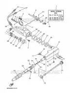 STUUR voor Yamaha F25A Electric Starter, Remote Control, Manual Tilt, Shaft 15