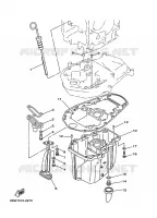 VENTILATEUR D'HUILE voor Yamaha F25A 4 Stroke 2007