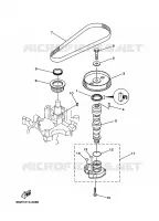 OLIEPOMP voor Yamaha F25A Electric Starter, Tiller Handle, Manual Tilt, Shaft 15
