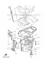 VENTILATEUR D'HUILE voor Yamaha F25A 4 Stroke 2002