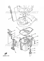 VENTILATEUR D'HUILE voor Yamaha F25A 4 Stroke 2001