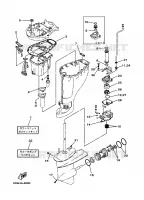 REPARATIESET 3 voor Yamaha F25A 4 Stroke 1999