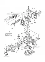 REPARATIESET 1 voor Yamaha F25A 4 Stroke 1999