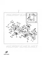 AFSTANDSBEDIENING voor Yamaha F25A 4 Stroke 1999