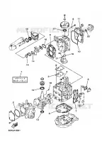 REPARATIESET 1 voor Yamaha F25A 4 Stroke 1999