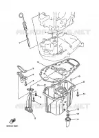 VENTILATEUR D'HUILE voor Yamaha F25A 4 Stroke 1999