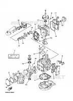 REPARATIESET 1 voor Yamaha F20A Electric Starter, Remote Control, Power Trim & Tilt 1998