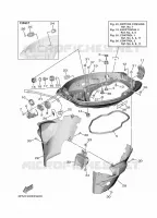 LAGERE ZIJKUIP voor Yamaha F25G Electric Starter, Manual Tilt, Remote control, Shaft 20