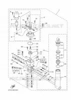 KANTELSYSTEEM MOTOR voor Yamaha F30A 4 Stroke 2007