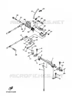 GASBEDIENING voor Yamaha F30A Electric Starter, Remote Control, Power Trim & Tilt, Shaft 20