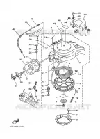 KICKSTART PEDALEN voor Yamaha F30A Electric Starter, Remote Control, Power Trim & Tilt, Shaft 20