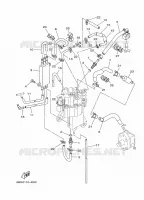 BENZINEPOMP 2 voor Yamaha F30B Electric Starter, Tiller Handle, Hydro Trim & Tilt, Shaft 20