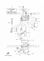 BENZINEPOMP 1 voor Yamaha F30B Electric Starter, Remote Control, Power Trim & Tilt, Shaft 20