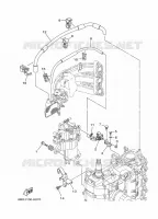 INLAAT 2 voor Yamaha F30B Electric Starter, Remote Control, Power Trim & Tilt, Shaft 20
