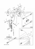 OPTIONELE ONDERDELEN voor Yamaha F30B Electric Starter, Remote Control, Power Trim & Tilt, Shaft 20