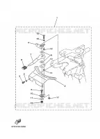 STUURONDERDELEN voor Yamaha F30B Electric Starter, Remote Control, Power Trim & Tilt, Shaft 20
