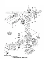 REPARATIESET 1 voor Yamaha T25TLRD High Thrust, Electric Start, Power Trim & Tilt, Remote Control, Shaft 20