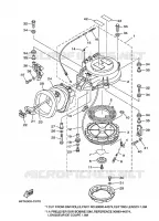 KICKSTART PEDALEN voor Yamaha E40X Enduro, Manual Starter, Tiller Handle, Manual Tilt, Pre-Mixing, Shaft 20